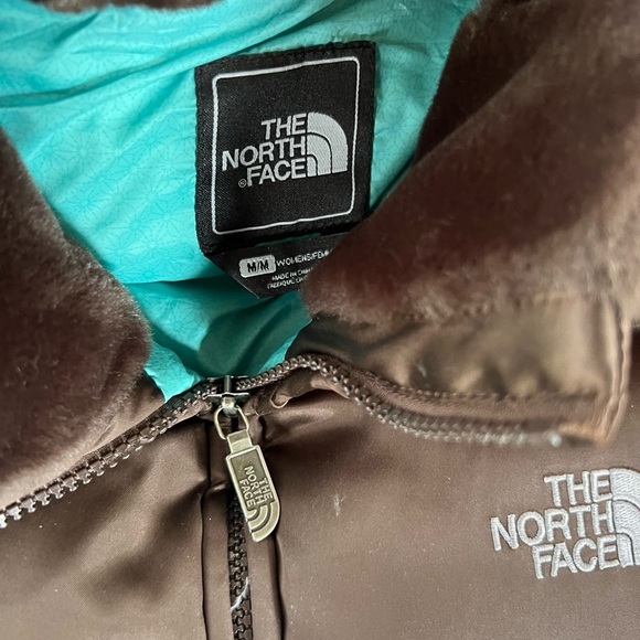 North Face Brown Puffer Jacket 600 NWOT Medium - Picture 10 of 10